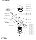 Page B Diagram and Parts List for 42 1994-12 Husqvarna Chainsaw