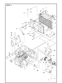Part Location Diagram of 5766778-01 Husqvarna Bracket