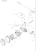 Part Location Diagram of 504201202 Husqvarna INLET PIPE FLEXIBLE