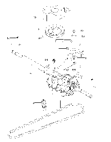Transmission Diagram and Parts List for W21SBKC968999640 2007-03 Husqvarna Lawn Mower