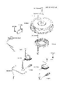 Electric-equipment Diagram and Parts List for YTH1542XP-96013000101  Husqvarna Lawn Tractor
