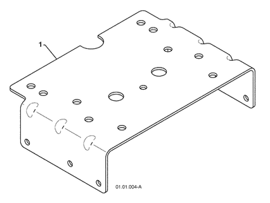 Chassis / Pulleys 4 Diagram and Parts List for 1827SB (961930047)(2009-07) Husqvarna Snow Blower
