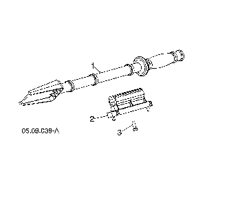 Cleanout tool Diagram and Parts List for 96193010106  Husqvarna Snow Blower