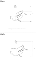 Page L Diagram and Parts List for 440E 440 E 2008-05 Husqvarna Chainsaw