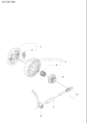 Page C Diagram and Parts List for 440E 440 E 2008-05 Husqvarna Chainsaw