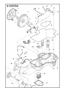 Part Location Diagram of 577753601 Husqvarna Kit