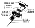 Page A Diagram and Parts List for 444 1983-01 Husqvarna Chainsaw