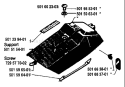 Page L Diagram and Parts List for 444 1983-01 Husqvarna Chainsaw