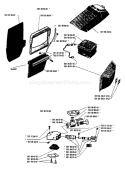 Page C Diagram and Parts List for 444 1983-01 Husqvarna Chainsaw