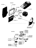 Page L Diagram and Parts List for 444 1984-01 Husqvarna Chainsaw