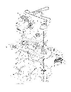 Mower Deck / Cutting Deck Diagram and Parts List for GTH260TWIN (96041004501)(2007-10) Husqvarna Lawn Tractor