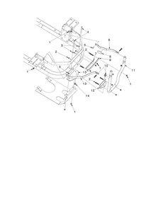 Assembly 2 Diagram and Parts List for Z400(54-60) (598390201)(2020-04) Husqvarna Lawn Mower