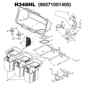 Part Location Diagram of 532411961 Husqvarna OperatorG¦s Manual