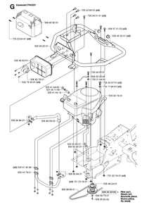 Part Location Diagram of 535466301 Husqvarna 