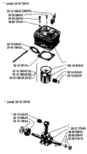 Part Location Diagram of 288820001 Husqvarna Washer