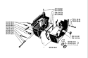 Page D Diagram and Parts List for 44 1981-02 Husqvarna Chainsaw