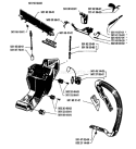 Page K Diagram and Parts List for 44 1985-05 Husqvarna Chainsaw