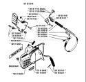Page C Diagram and Parts List for 44 1985-05 Husqvarna Chainsaw