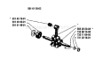 Page E Diagram and Parts List for 44 1985-05 Husqvarna Chainsaw