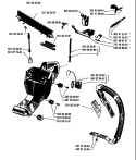 Page F Diagram and Parts List for 44 1985-11 Husqvarna Chainsaw