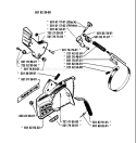 Page C Diagram and Parts List for 44 1986-05 Husqvarna Chainsaw