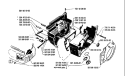 Page E Diagram and Parts List for 44 1986-05 Husqvarna Chainsaw