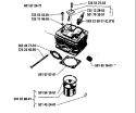 Page I Diagram and Parts List for 44 1986-05 Husqvarna Chainsaw