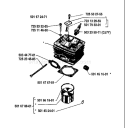 Page I Diagram and Parts List for 44 1987-01 Husqvarna Chainsaw