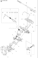 Part Location Diagram of 505514701 Husqvarna Filter Holder