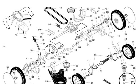Part Location Diagram of 532437864 Husqvarna 