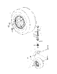 Wheels & tires Diagram and Parts List for Z246-967271401-00  Husqvarna Lawn Mower