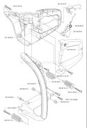 Page H Diagram and Parts List for 455 2005-01 Husqvarna Chainsaw