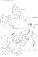 Page E Diagram and Parts List for 455E 455 E 2007-01 Husqvarna Chainsaw