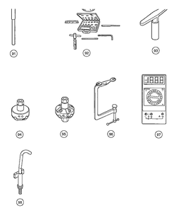 Maintenance And Service Tools. Continued (Part 4) Diagram and Parts List for HUV4210GXP 2005-06 Husqvarna Lawn Tractor