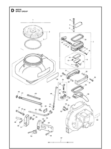 Part Location Diagram of 514336801 Husqvarna Switch