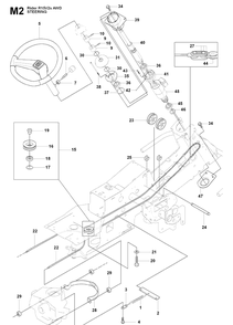 Part Location Diagram of 502640801 Husqvarna 