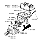 Page A Diagram and Parts List for 40 1987-01 Husqvarna Chainsaw