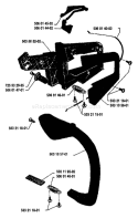Page F Diagram and Parts List for 45 1988-02 Husqvarna Chainsaw