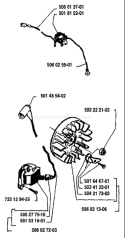 Part Location Diagram of 723129455 Husqvarna SCREW MCS 4X18