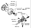 Page I Diagram and Parts List for 45 1988-02 Husqvarna Chainsaw