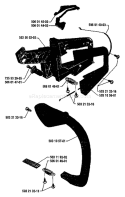 Page F Diagram and Parts List for 45 1988-05 Husqvarna Chainsaw