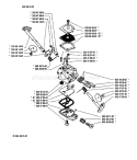 Page B Diagram and Parts List for 45 1991-06 Husqvarna Chainsaw