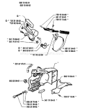 Page C Diagram and Parts List for 45 1991-06 Husqvarna Chainsaw
