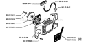 Page K Diagram and Parts List for 45 1995-06 Husqvarna Chainsaw