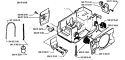 Page D Diagram and Parts List for 45 1995-06 Husqvarna Chainsaw