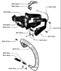 Page F Diagram and Parts List for 40 1995-06 Husqvarna Chainsaw