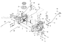 Page A Diagram and Parts List for 460ZX  Husqvarna Lawn Mower