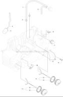Page K Diagram and Parts List for 460 2011-01 Husqvarna Chainsaw
