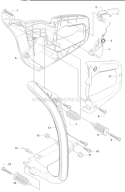 Page L Diagram and Parts List for 460 2011-01 Husqvarna Chainsaw