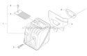 Page F Diagram and Parts List for 460 2011-01 Husqvarna Chainsaw